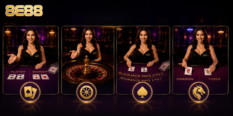 Popular Games Available on KX8 Live