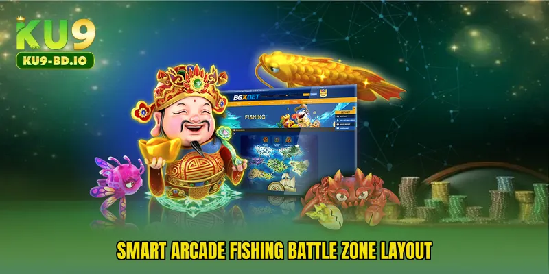 Smart Arcade Fishing Battle Zone layout