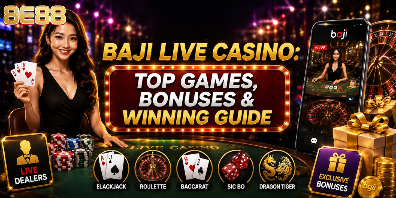Baji Live Casino: Top Games, Bonuses & Winning Guide